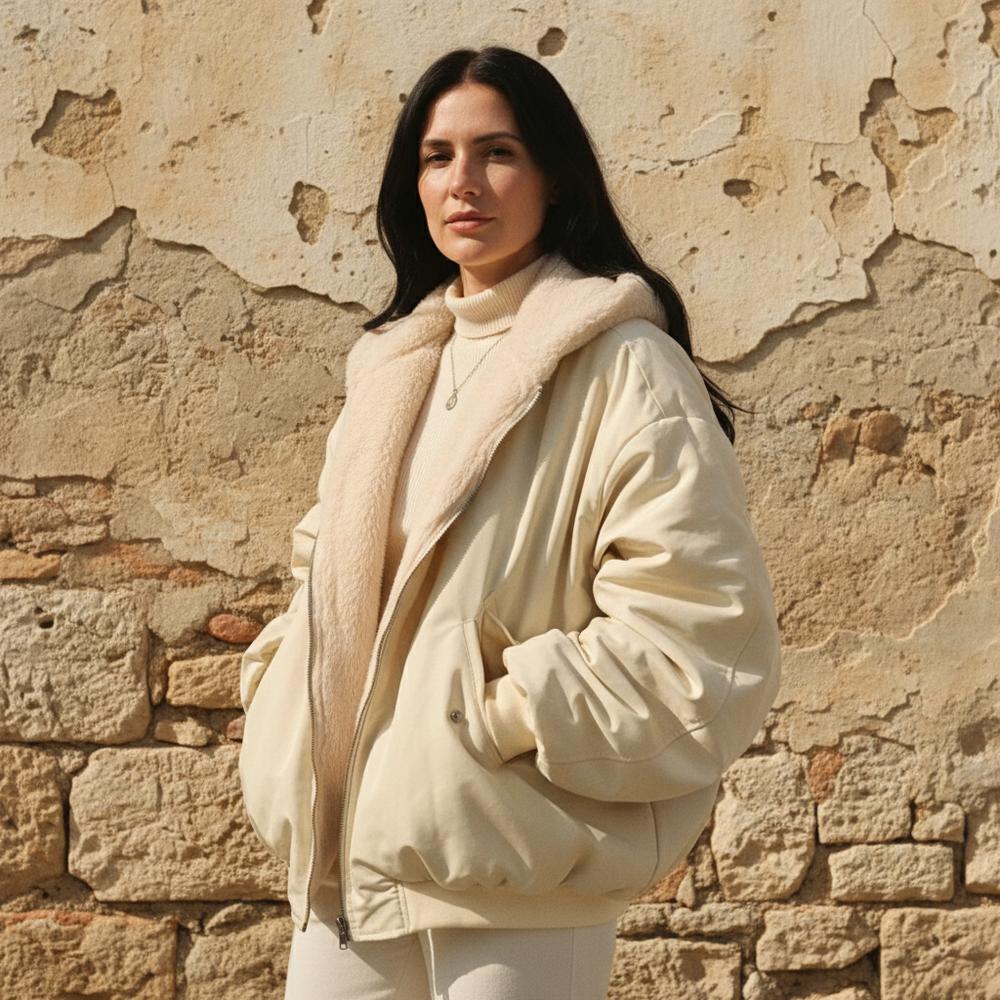 Zera | Bequeme und Warme Flausch-Jacke