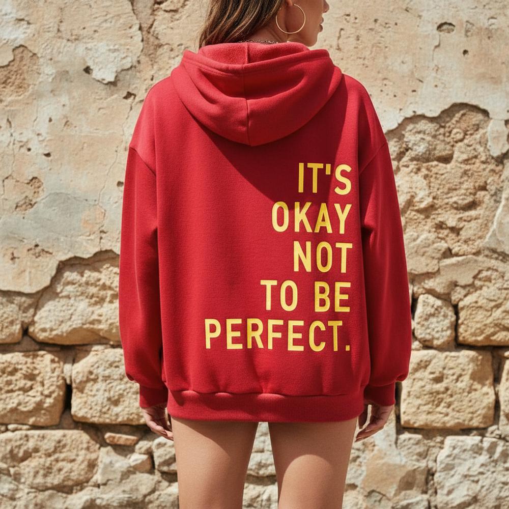 Ula | Bequemer Langärmel-Hoodie mit Rückenprint