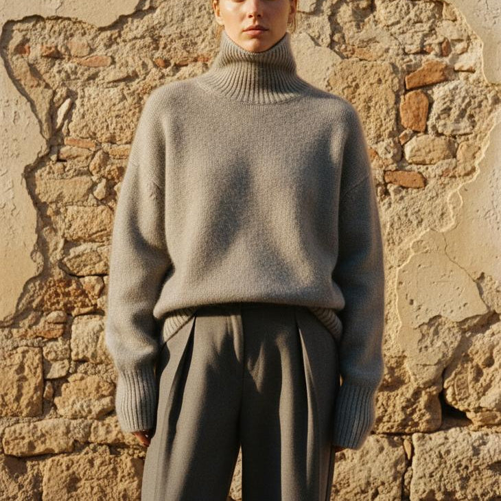Serion | Klassische Damen Rollkragenpullover