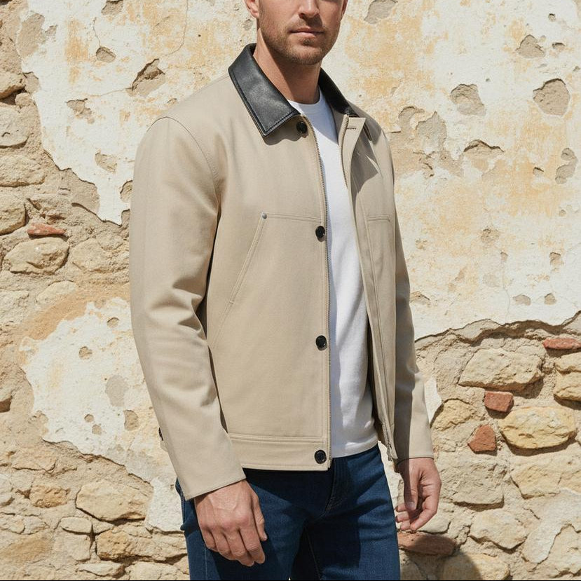 Merin | Klassische gerade Kurzjacke im Blousonstil