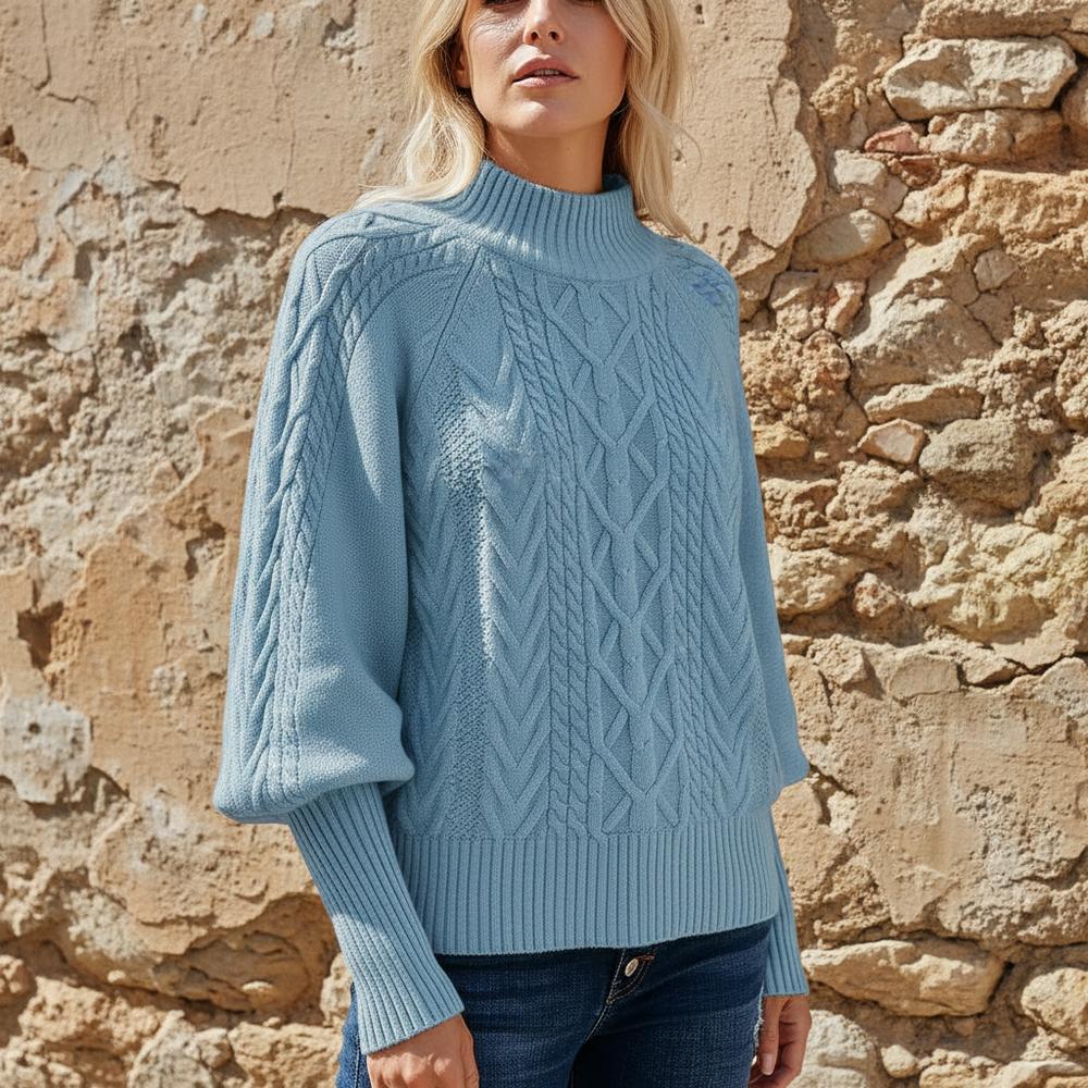 Milen | Strukturierter Weitgeschnittener Pullover