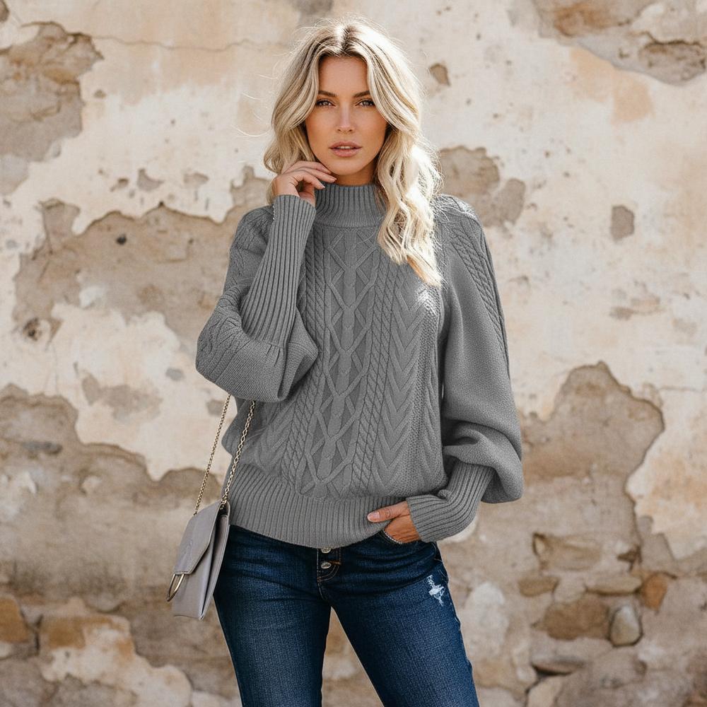 Milen | Strukturierter Weitgeschnittener Pullover