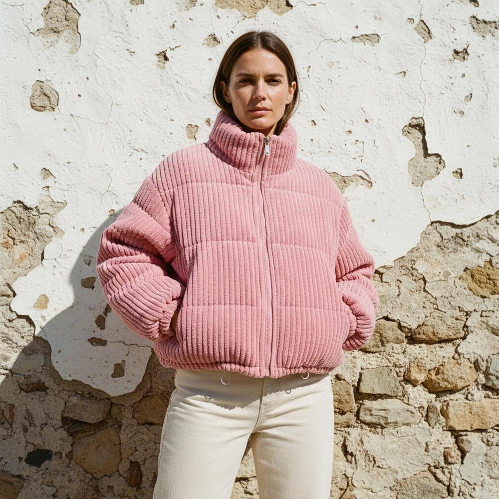 Catir | Wattierte Gerippte Jacke