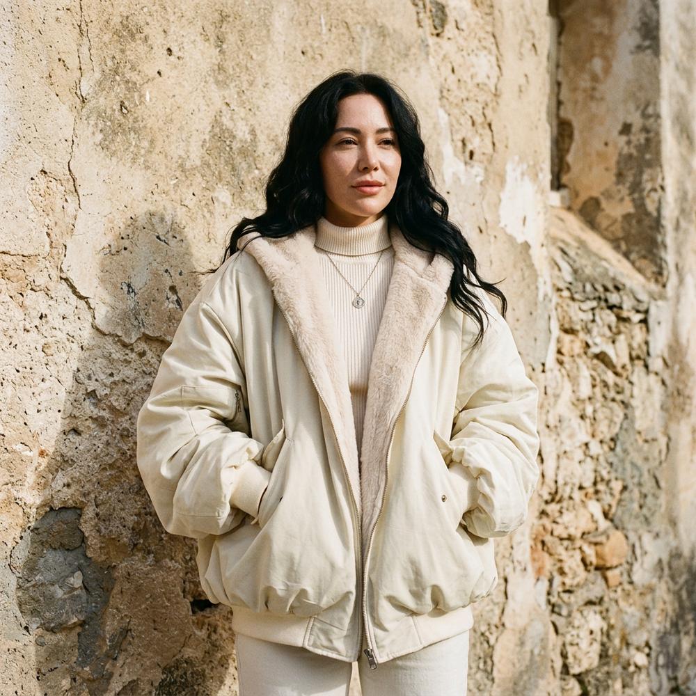 Nital | Kapuzen Plüsch Jacke