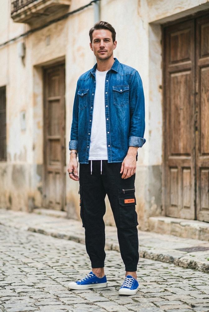 Macys Wear - Saran | Aufgesetzt Konisch Hose Herren