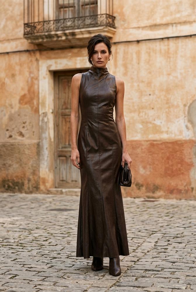 Macys Wear - Almer | Ärmelloses Figurbetontes Kleid Damen