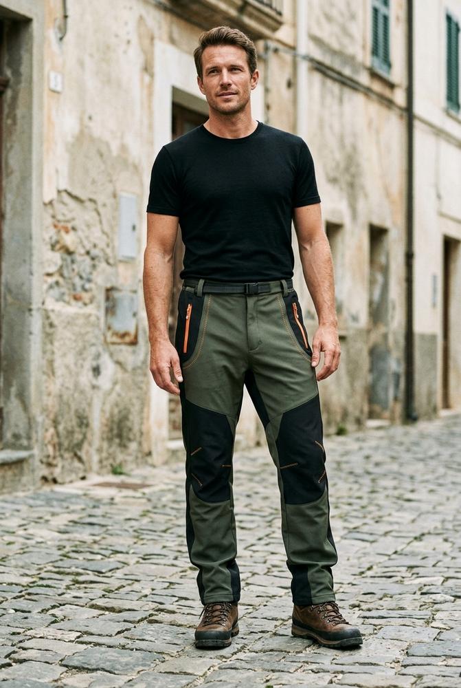Macys Wear - Niram | Gefütterte Softshell Hose Herren