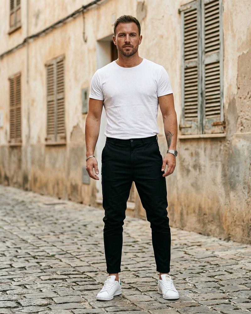 Macys Wear - Nolor | Konische Knöchelfreie Hose Herren
