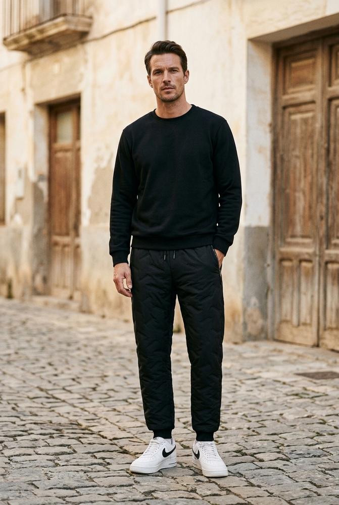 Macys Wear - Coral | Gefüttert Gesteppt Hose Herren