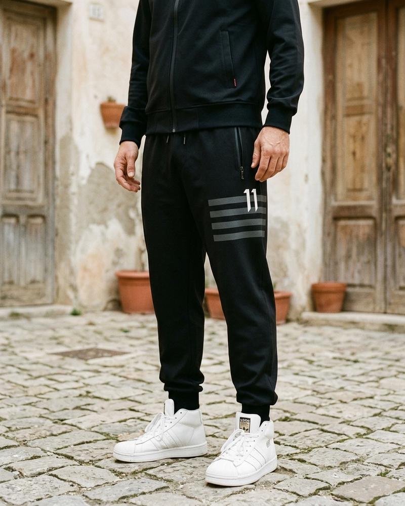 Macys Wear - Colan | Bedruckte Sweatstoff Hose Herren
