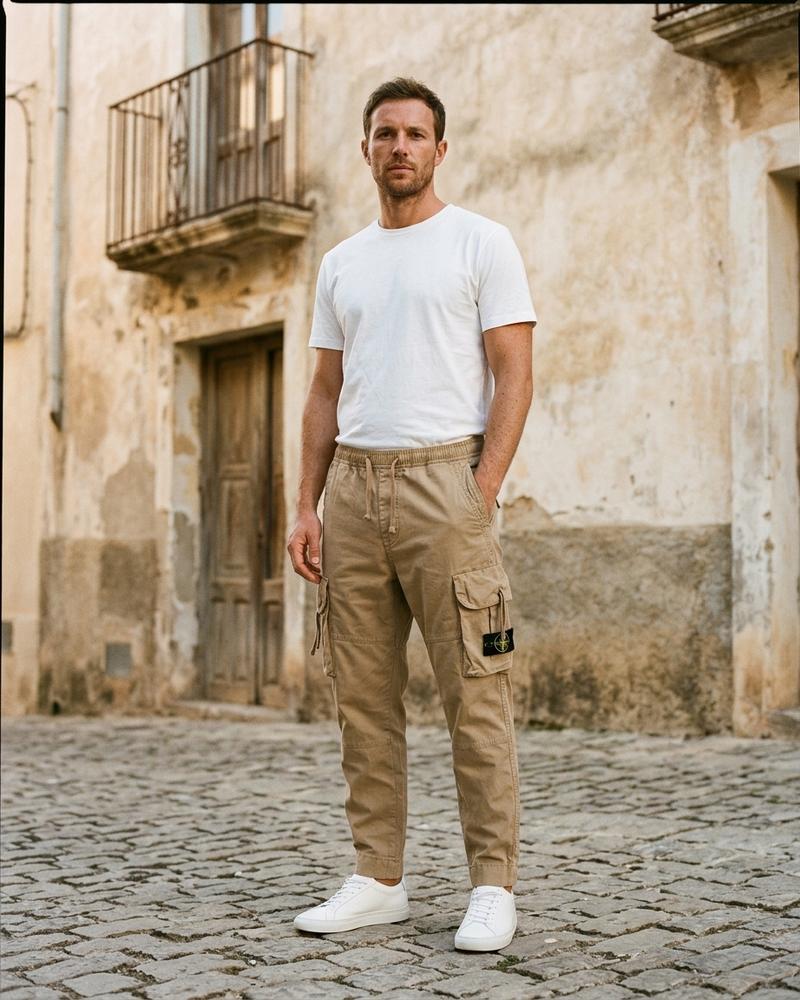 Macys Wear - Viran | Gerade Geschnittene Baumwoll Hose Unisex