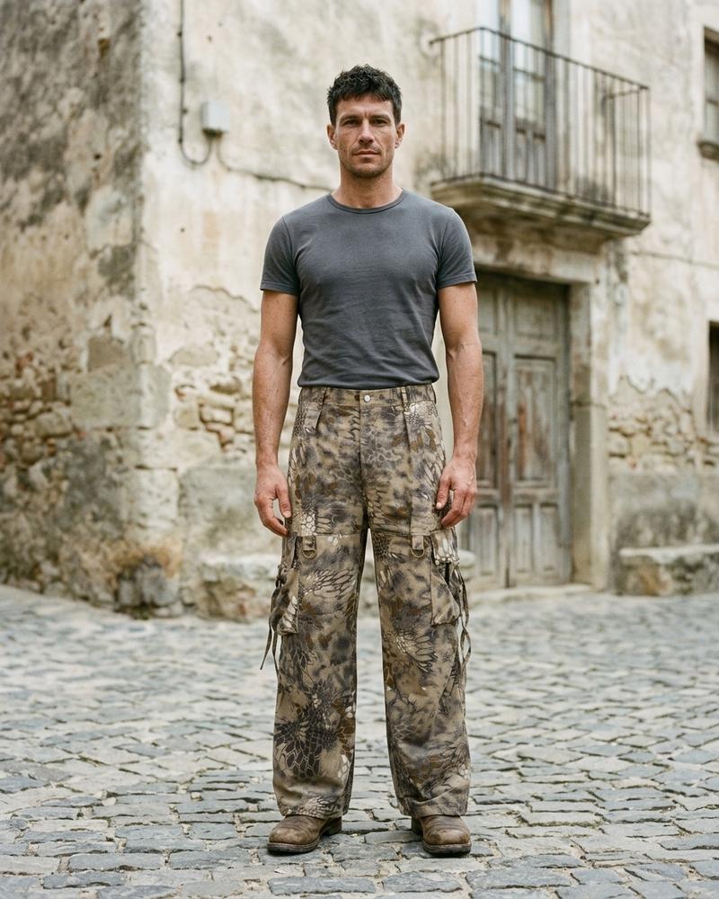 Macys Wear - Mimer | Weit Geschnittene Gemusterte Hose Unisex