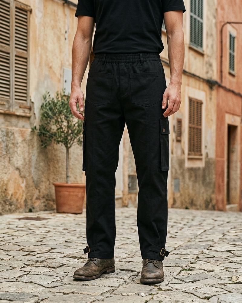 Macys Wear - Tirel | Weit Geschnittene Baumwoll Hose Unisex
