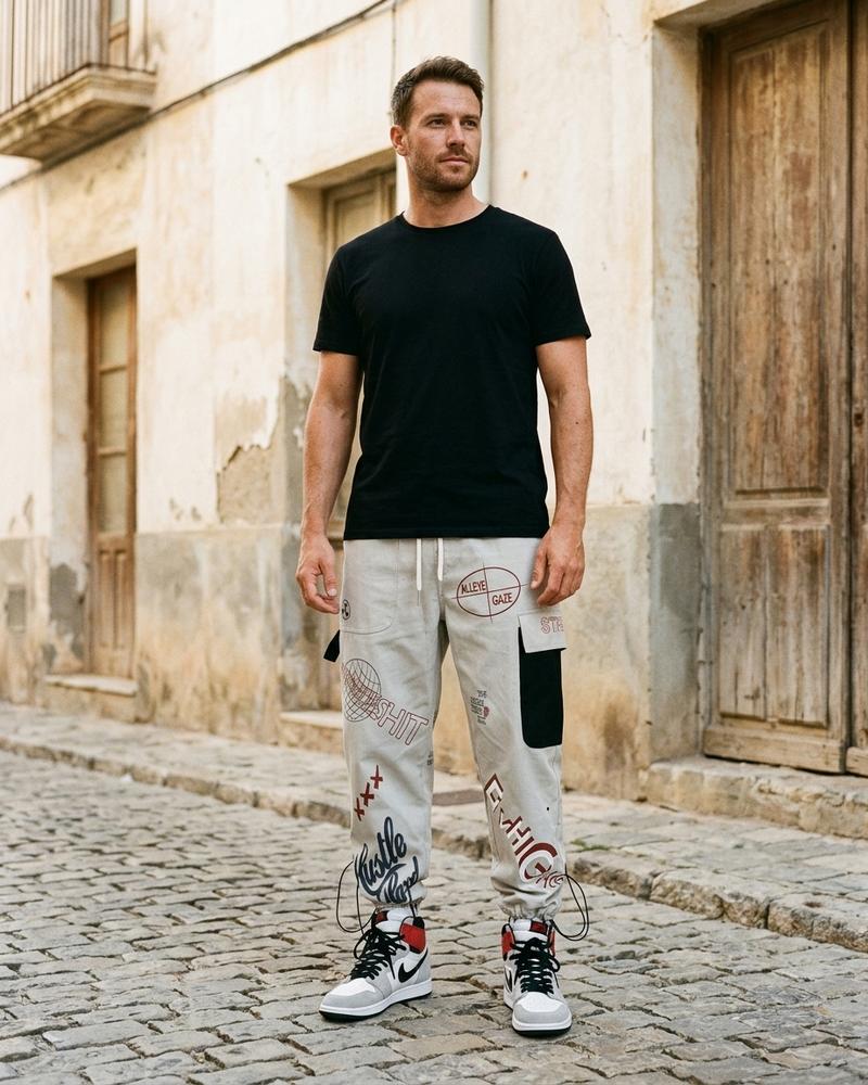 Macys Wear - Loral | Bedruckte Baumwoll Hose Unisex