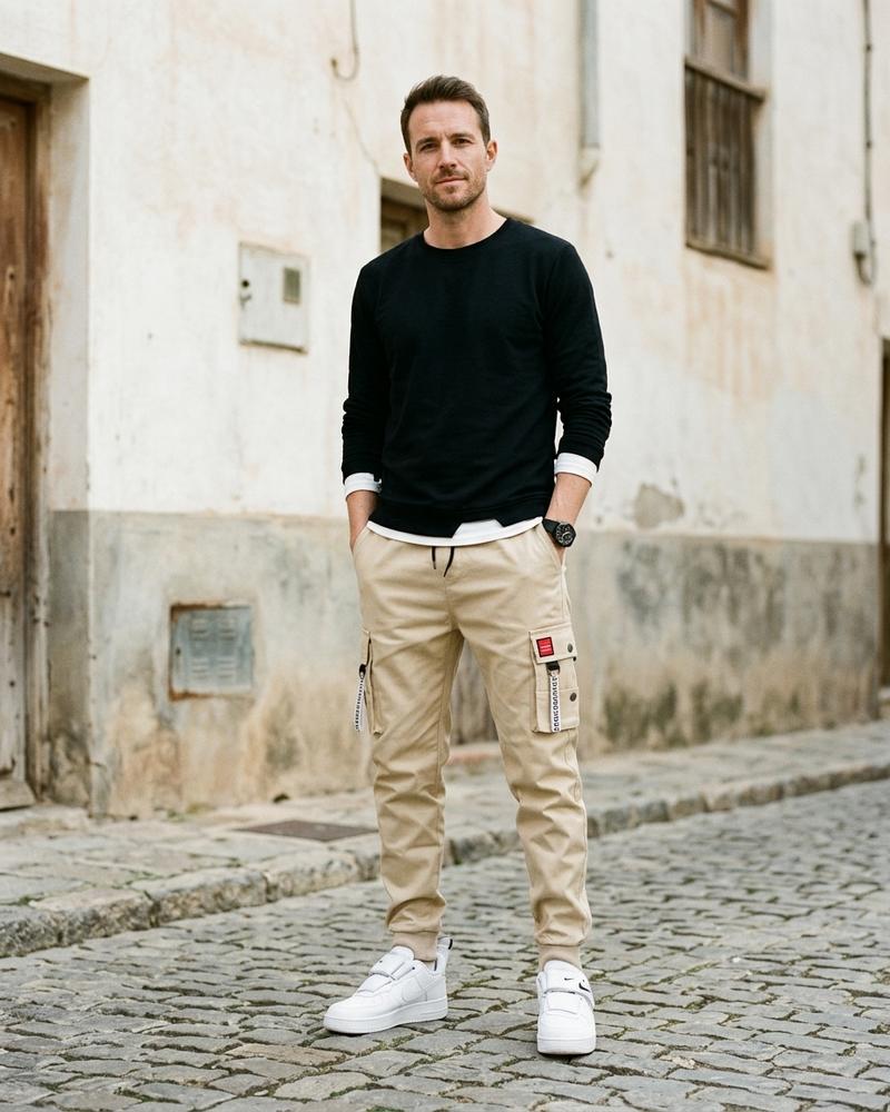 Macys Wear - Elsol | Funktionale Gecuffte Hose Herren