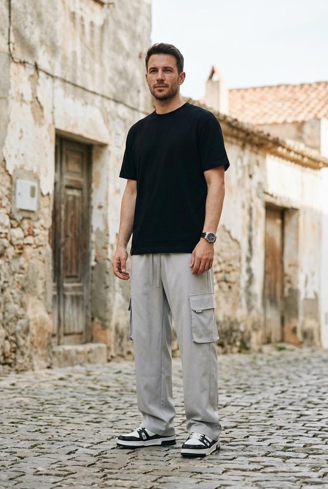Macys Wear - Kezan | Gerade Geschnittene Knöpfbare Hose Herren