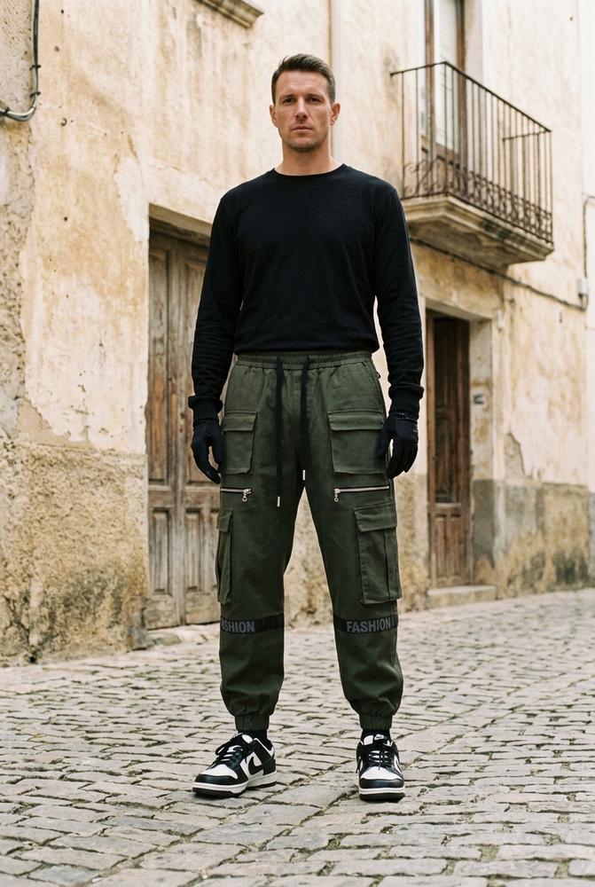 Macys Wear - Nolan | Multi-Pocket Zulaufend Hose Unisex