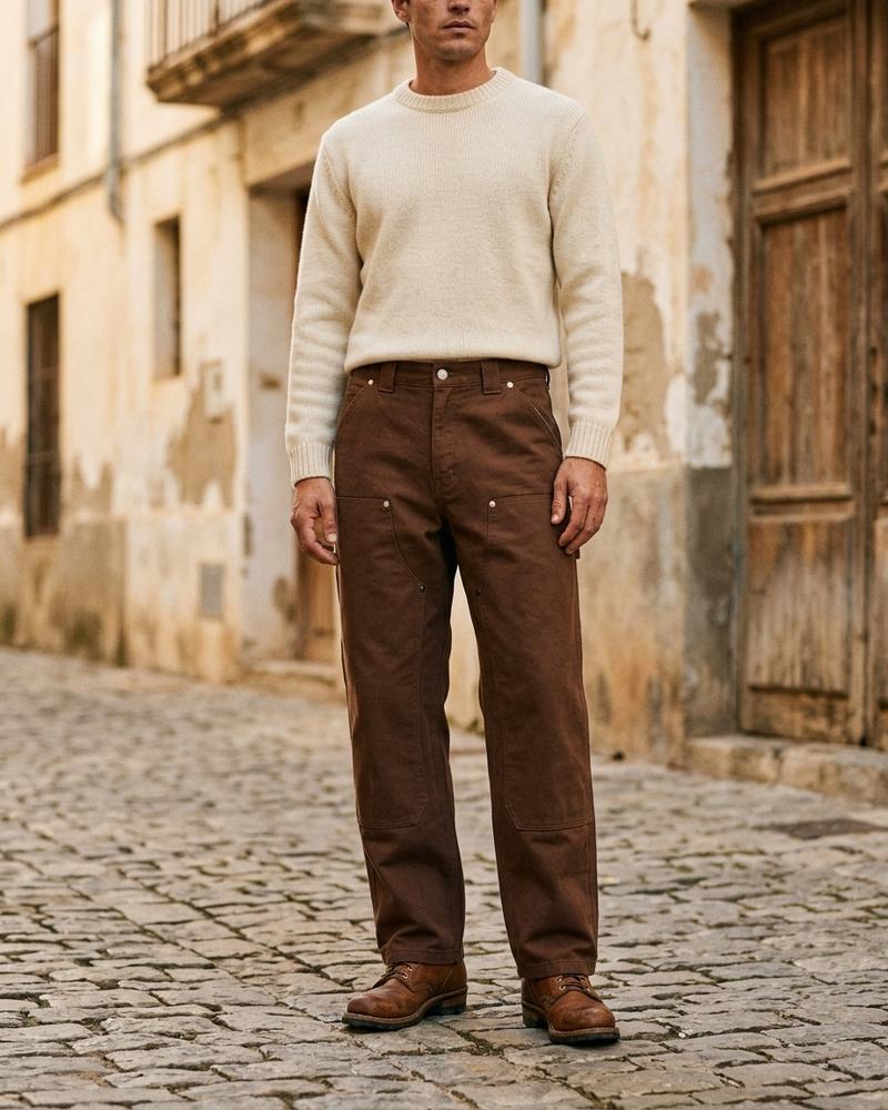 Macys Wear - Lemar | Robuste Genietete Hose Unisex