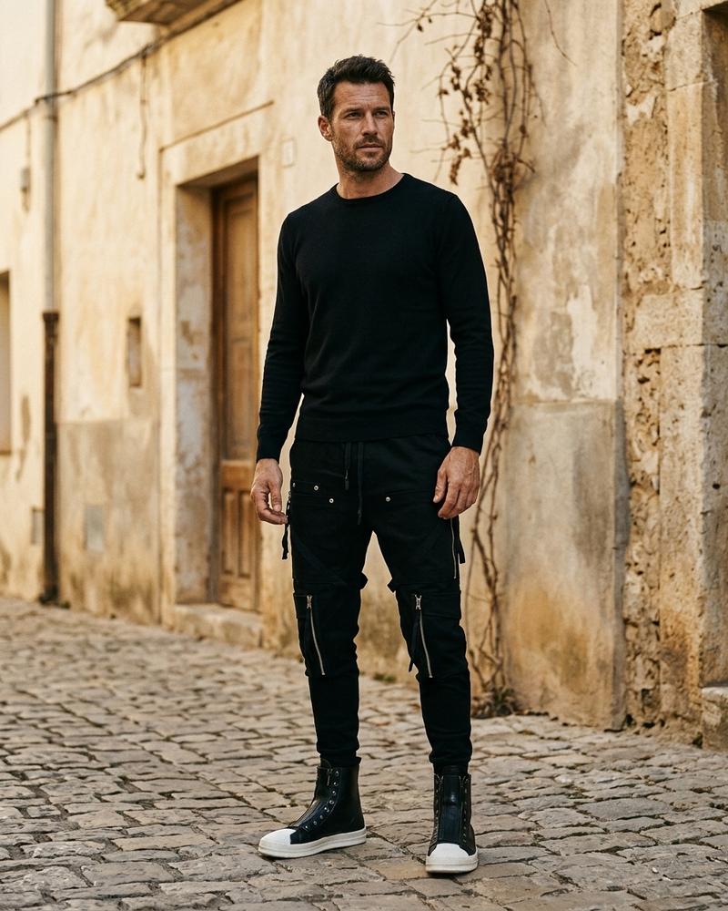Macys Wear - Ketir | Schmal Geschnittene Aufwendig Verarbeitete Hose Herren
