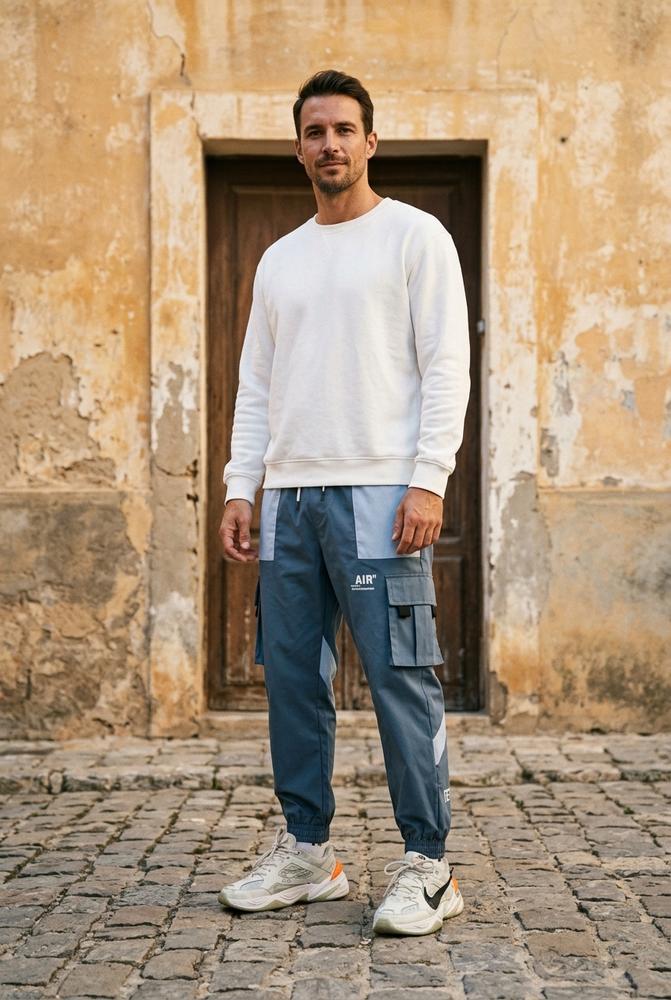 Macys Wear - Lolev | Mehrfarbige Konische Hose Unisex