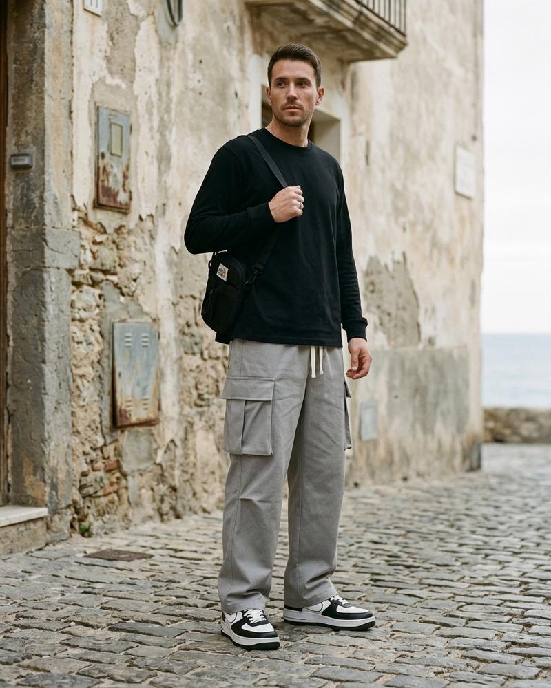 Macys Wear - Kasin | Weit Geschnittene Baumwoll Hose Unisex