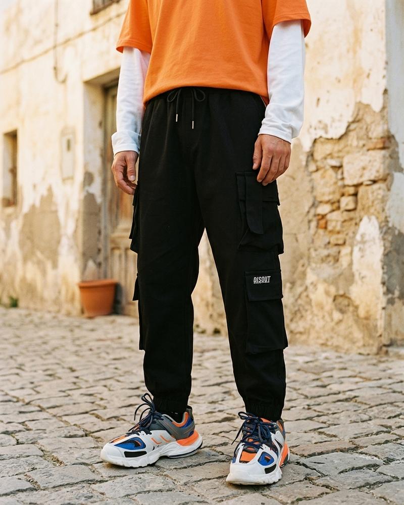 Macys Wear - Lokar | Zulaufend Unifarben Hose Herren