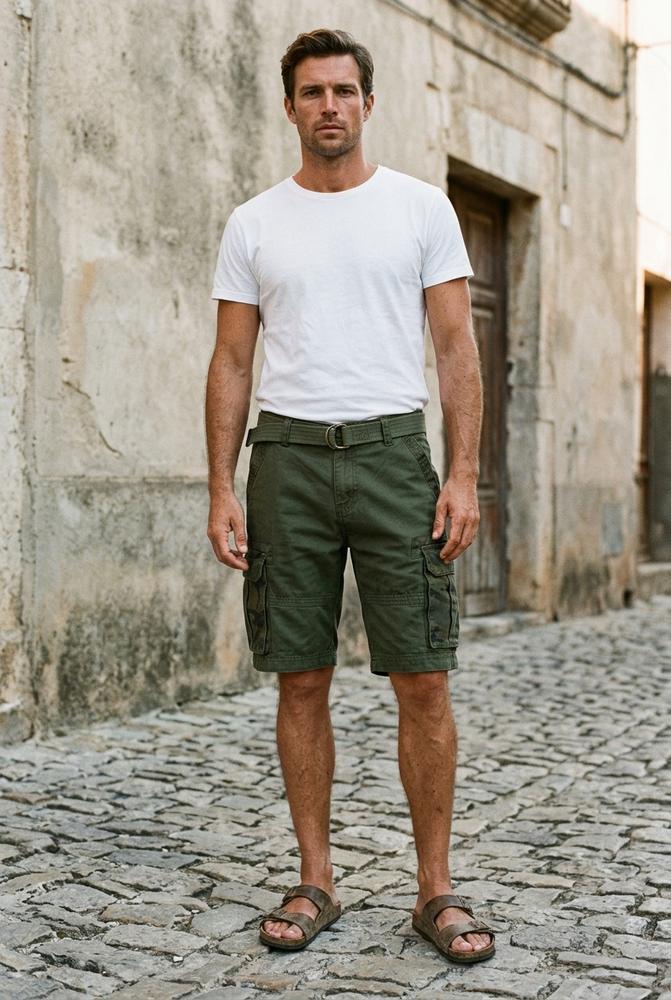 Macys Wear - Talar | Aufgesetzt Kurz Hose Herren