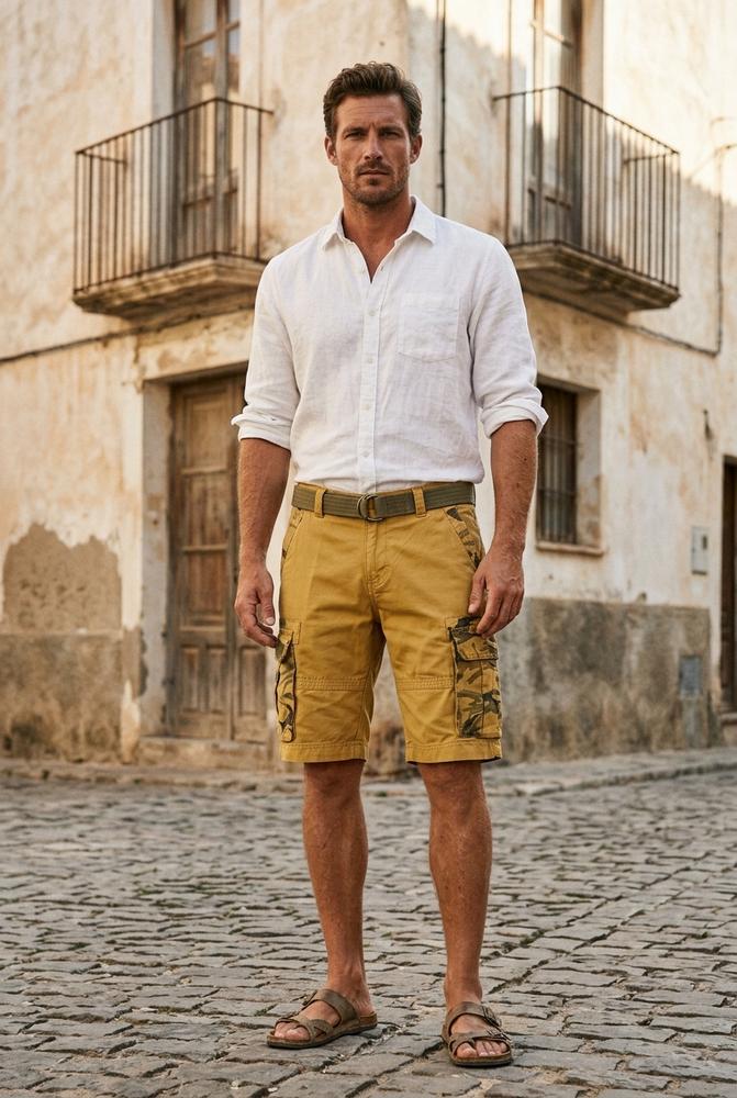 Macys Wear - Talar | Aufgesetzt Kurz Hose Herren