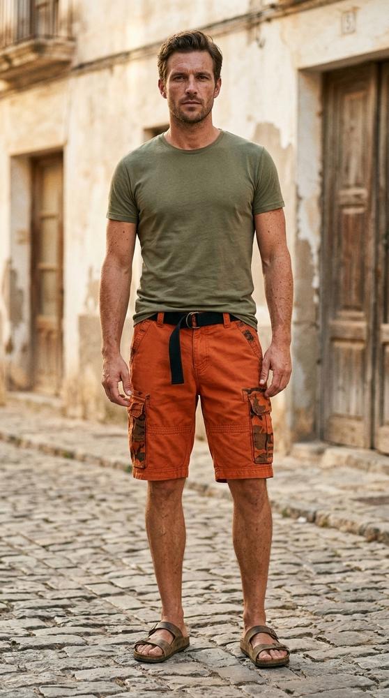 Macys Wear - Talar | Aufgesetzt Kurz Hose Herren