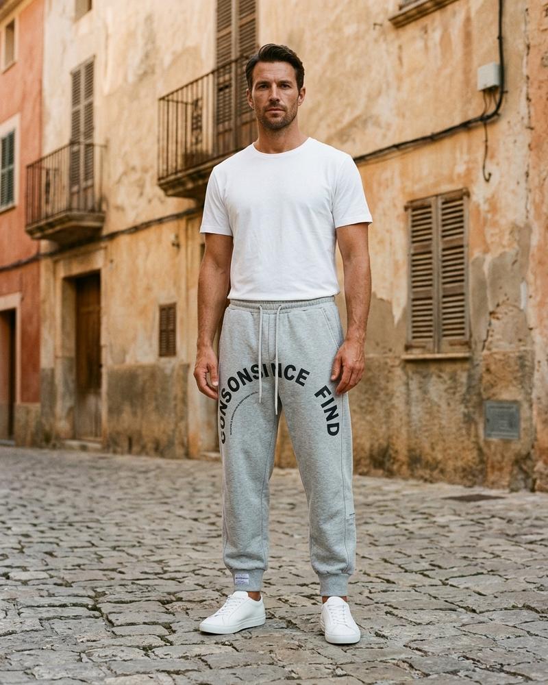 Macys Wear - Ramin | Locker Geschnittene Bedruckte Hose Unisex