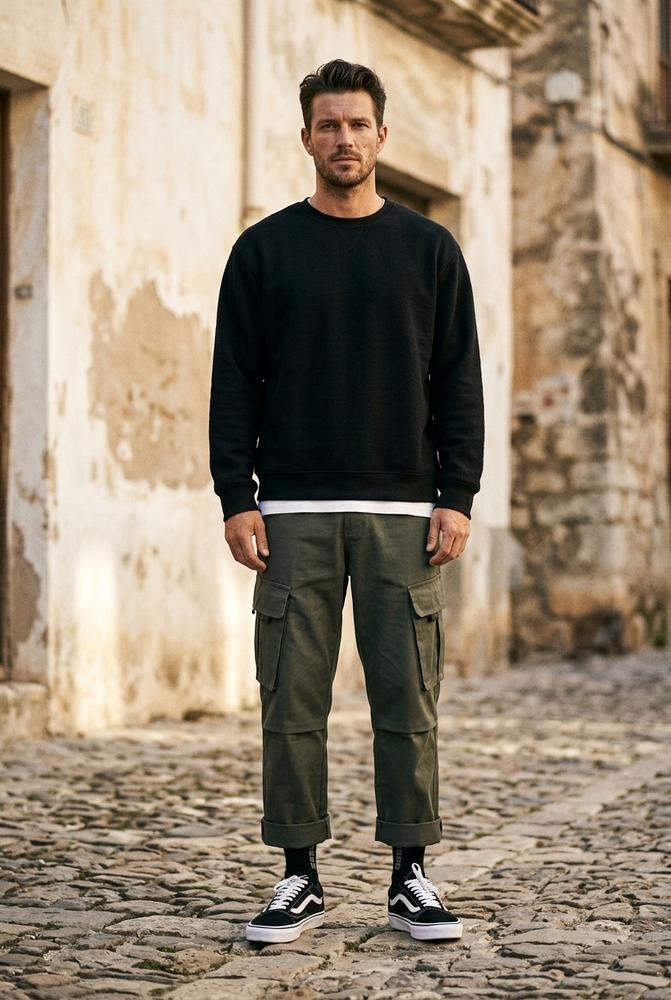 Macys Wear - Coren | Gerade Geschnittene Baumwoll Hose Unisex