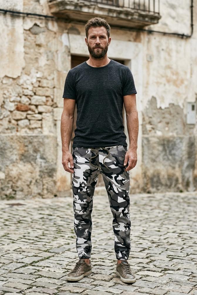 Macys Wear - Daron | Gemusterte Jogger Hose Unisex