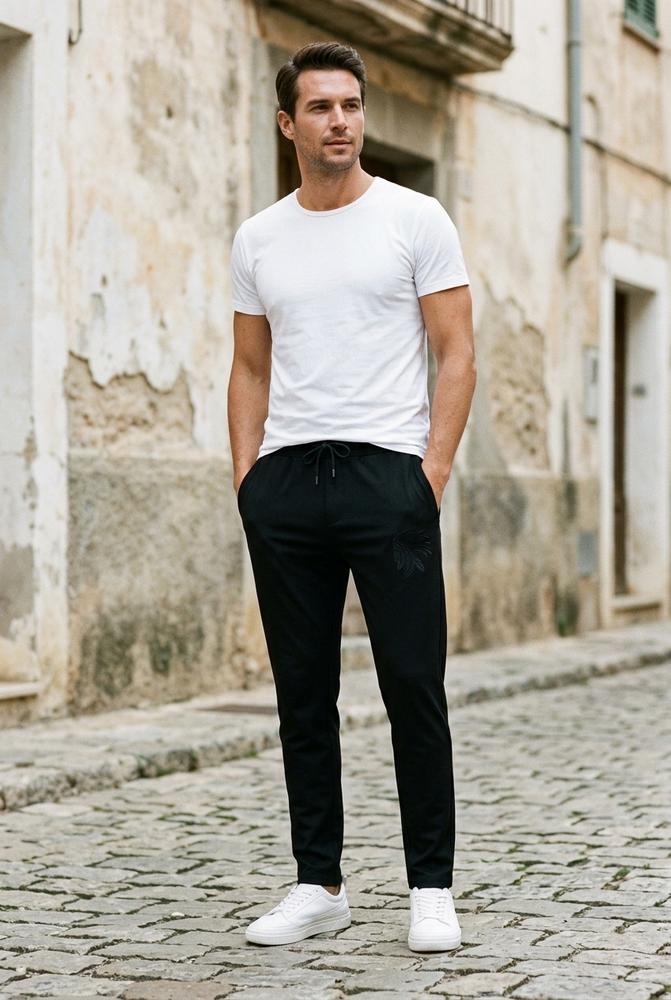 Macys Wear - Kalom | Konische Elastische Hose Herren