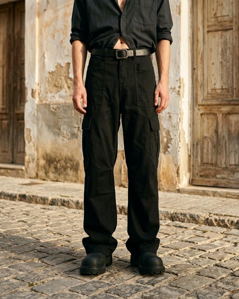 Macys Wear - Mupem | Weit Geschnittene Baumwoll Hose Unisex