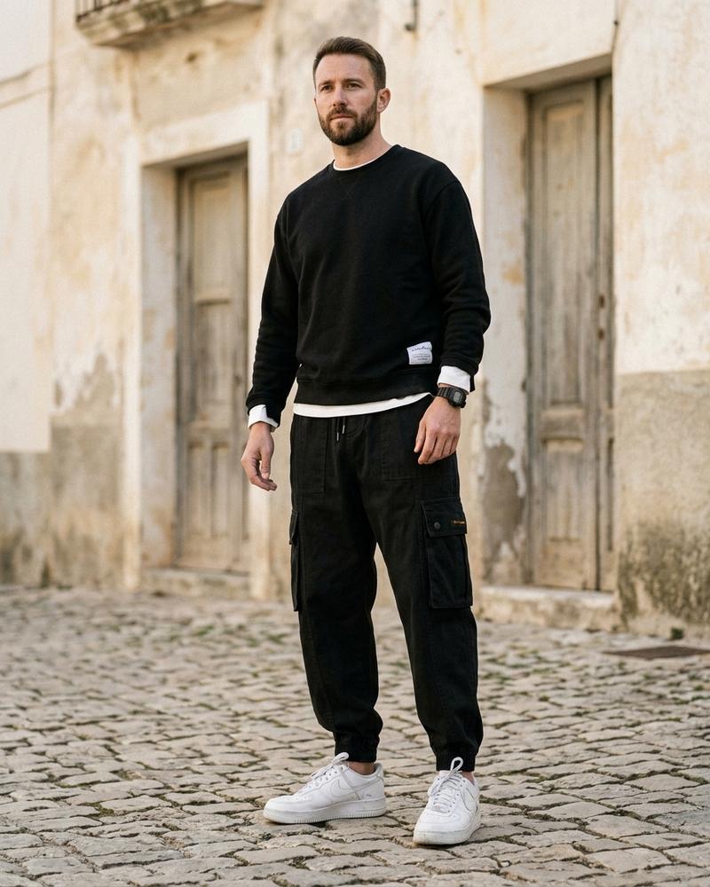 Macys Wear - Runul | Funktionale Gecuffte Hose Herren