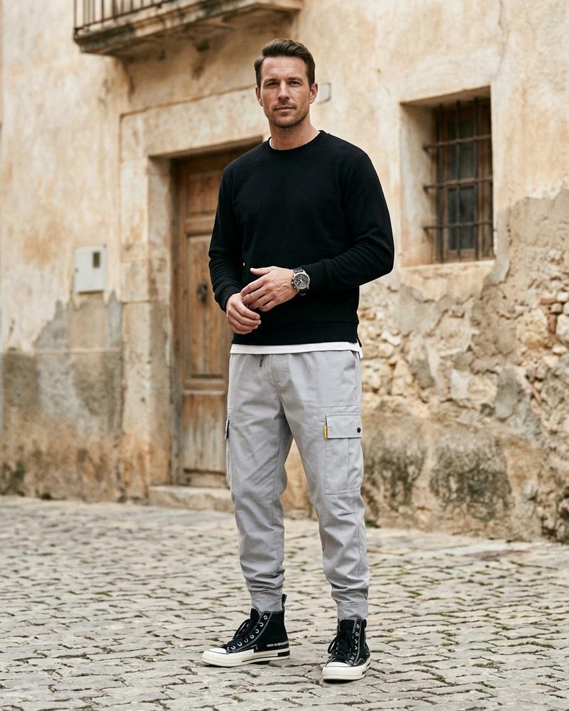 Macys Wear - Runul | Funktionale Gecuffte Hose Herren