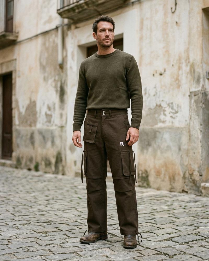 Macys Wear - Setur | Weit Geschnittene Baumwoll Hose Unisex