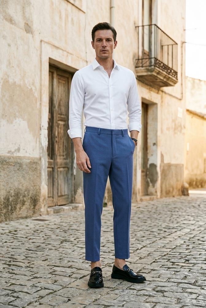 Macys Wear - Cirod | Schmale Knöchellange Hose Herren