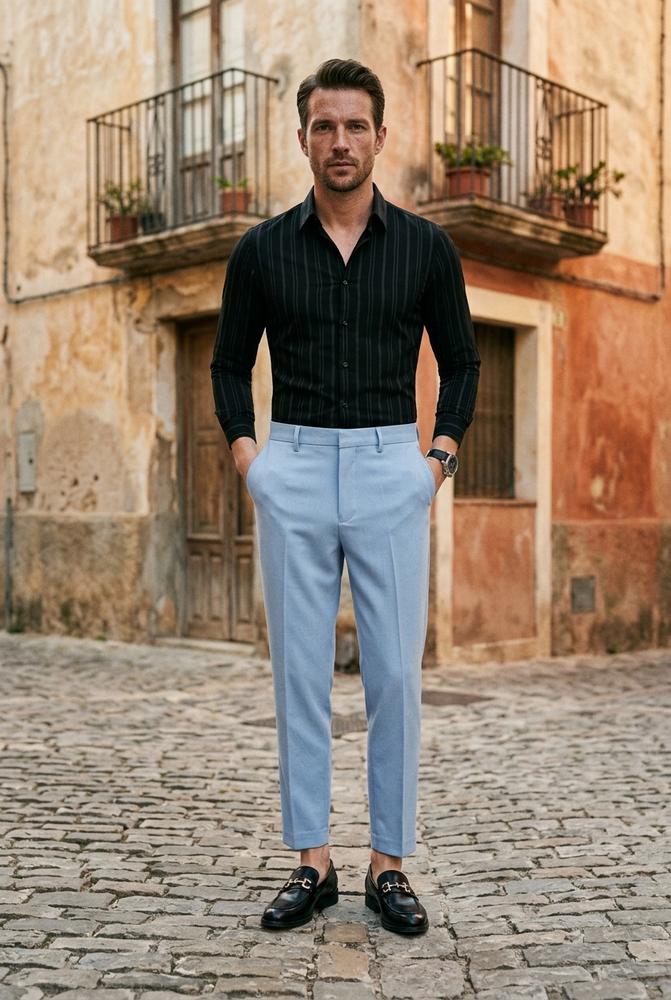 Macys Wear - Cirod | Schmale Knöchellange Hose Herren
