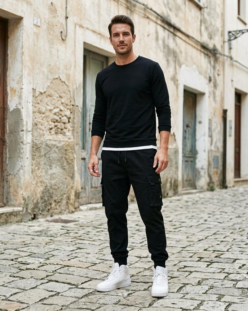 Macys Wear - Nihas | Funktionale Konische Hose Herren