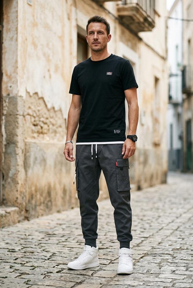 Macys Wear - Nihas | Funktionale Konische Hose Herren