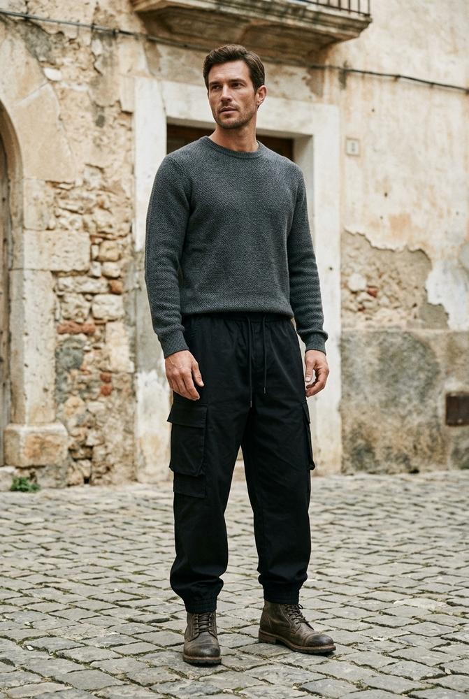 Macys Wear - Yiwol | Locker Geschnittene Funktionale Hose Unisex