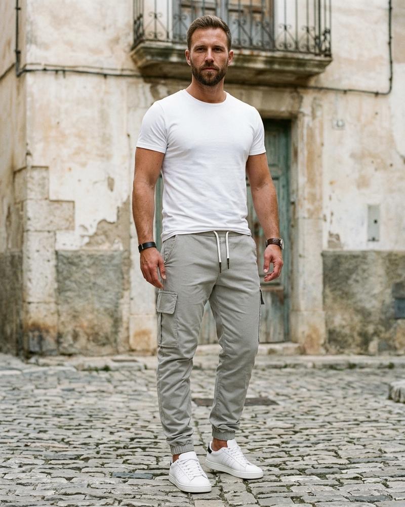 Macys Wear - Ribin | Tapered Cargo Hose Herren