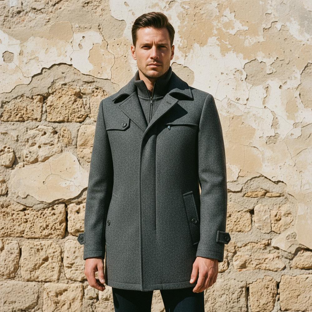 Welma | Klassische warme Stoffjacke