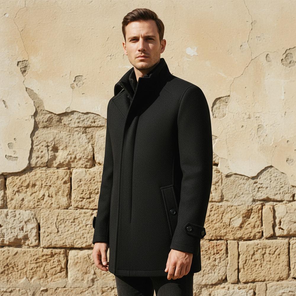 Welma | Klassische warme Stoffjacke