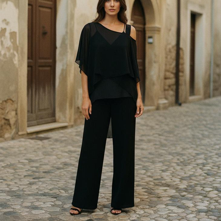 Chimera | Elegantes Chiffon-Set