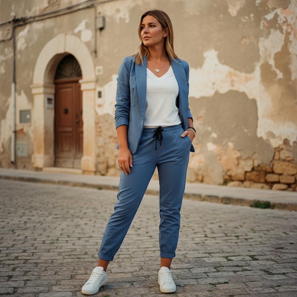 Maura | Stilvolle Blazer- & Hosen-Kombination