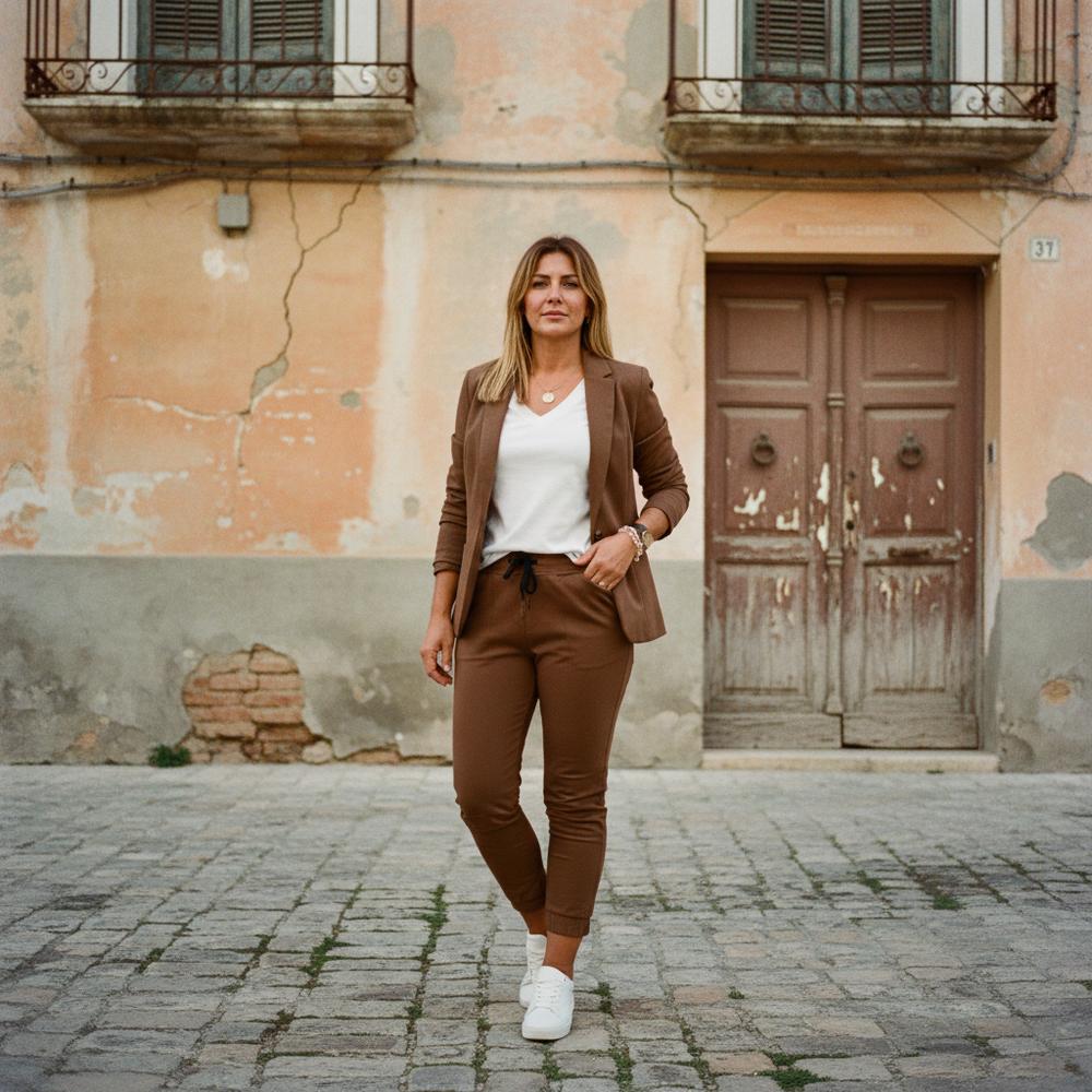 Maura | Stilvolle Blazer- & Hosen-Kombination