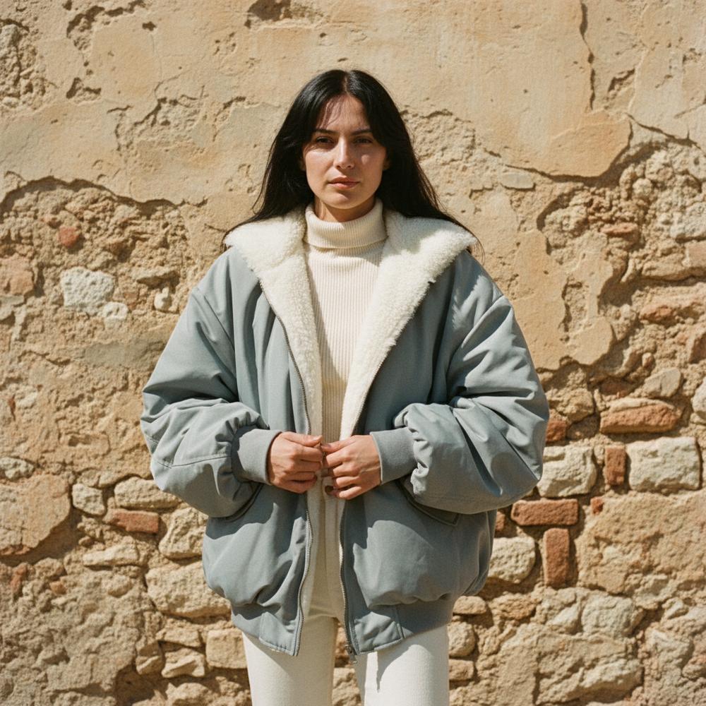 Zera | Bequeme und Warme Flausch-Jacke
