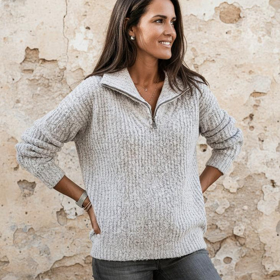 Greta | Eleganter gerader Sweater